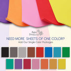 EVA Foam Sheets for Crafts, 15 Assorted Colors, 9 x 12 Inch, 2mm Thickness, 15 Pack – Perfect for DIY Arts and Crafts, Foam Paper for Kids, Cosplay and Costumes