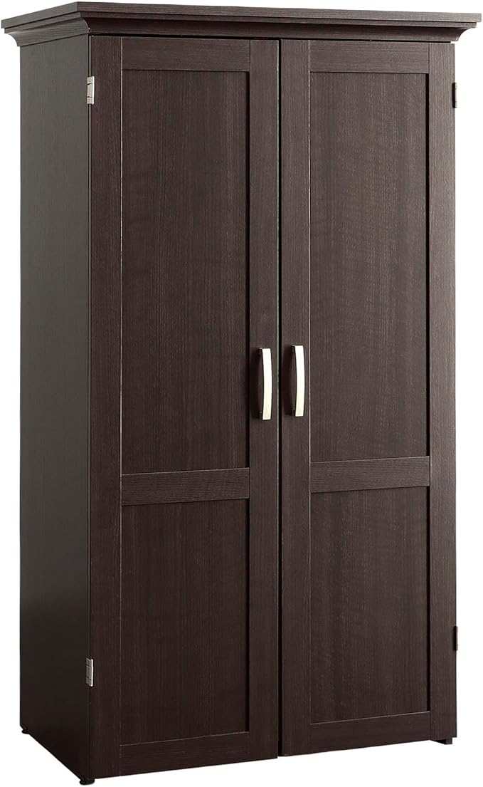 Sauder Miscellaneous Storage Craft & Sewing Armoire, Dakota Oak Finish