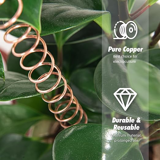 Art3d 16 Gauge 120 FT 99.9% Pure Soft Copper Wire for Electroculture, Gardening, Jewelry Making, 1 Pound Spool