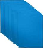 Blue EVA Foam Sheets for Crafts, 9 x 12 Inch, 2mm Thickness, 15 Pack – Ideal for DIY Arts and Crafts, Foam Paper for Kids, Cosplay and Costumes