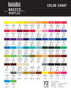 Liquitex BASICS Acrylic Paint, 250ml (8.5-oz) Tube, Cadmium Red Light Hue