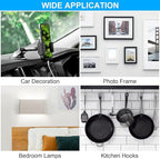 ToLanbbt Double Sided Foam Tape 2In x 20FT, Mounting Tape Heavy Duty, Strong Adhesive Weatherproof Seal Strips for DIY Craft Picture Poster, Car & Gap Filling Mountings, Home Office Decor (White)