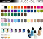 Metallic Alcohol Ink Set - Silver, Bronze, Gold Alcohol Ink - 3 pcs 0.51 fl oz (15 ml) Each