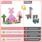 Magnetic Blocks, Magnetic Building Blocks 100pcs, STEM Sensory Toys with Princess Castle Build–Creative Magnet Tiles for Toddlers Ages 3+, Boys & Girls–Christmas Birthday Party Kids Gifts
