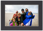 5.5x8.5 Mat for 8.5x11 Frame - Precut Mat Board Acid-Free Black 5.5x8.5 Photo Matte for a 8.5x11 Picture Frame, Premium Matboard for Family Photos, Show Kits, Art, Picture Framing, Pack of 100 Mats