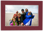 Poster Palooza 8x10 Mat for 6x8 Photo - Precut Maroon Picture Matboard for Frames Measuring 8 x 10 Inches - Bevel Cut Matte to Display Art Measuring 6 x 8 Inches - Acid Free ONE MAT