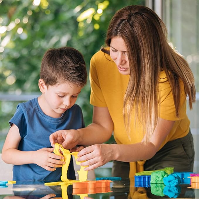 ESSENSON Air Dry Clay - 80 Colors Modeling Magic Clay, Best Gift for Boys & Girls Age 3-12 Year Old, DIY Molding Kids, with Sculpting Tools, Decoration Accessories, Kids Art Crafts
