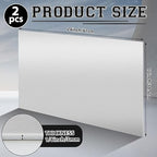 2 Pack 5052 Aluminum Sheet Metal 12" x 24" Aluminum Plate 1/8 (0.125'') Inch Thickness Rectangle Metal Panels for Industry Crafting Handcraft DIY Projects
