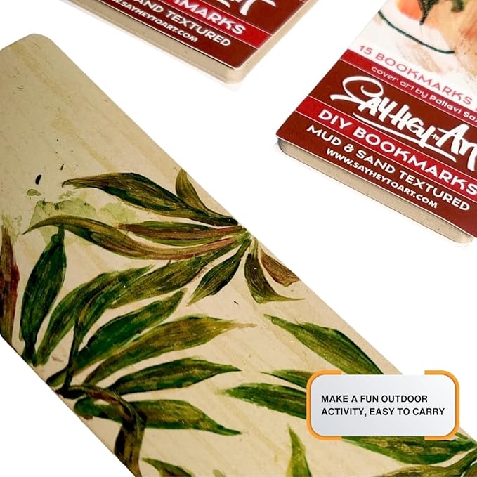 240Gsm Premium Moleskine Like Handmade Textured DIY Bookmark Sketchpads (Pack of 2) Suitable for Mixed Media