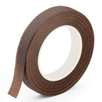 Floral Tape, 1/2inch Flower Tape, Flower Tape for Bouquet Stem Wrap Floral Arranging Craft Projects Corsages, Wedding Bouquet (Brown)