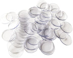 Yuanhe Clear Acrylic Poker Chip Spacers,50pcs/100pcs/200pcs