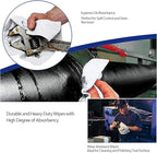 AAwipes Cleanroom Wipes Lint Free Wipes 4" x 4" Cellulose/Polyester Blend (4" x 4"-600 Pcs) Nonwoven Wipers (NW06804)