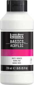 Liquitex BASICS Matte Varnish, 250ml, 8.4-oz