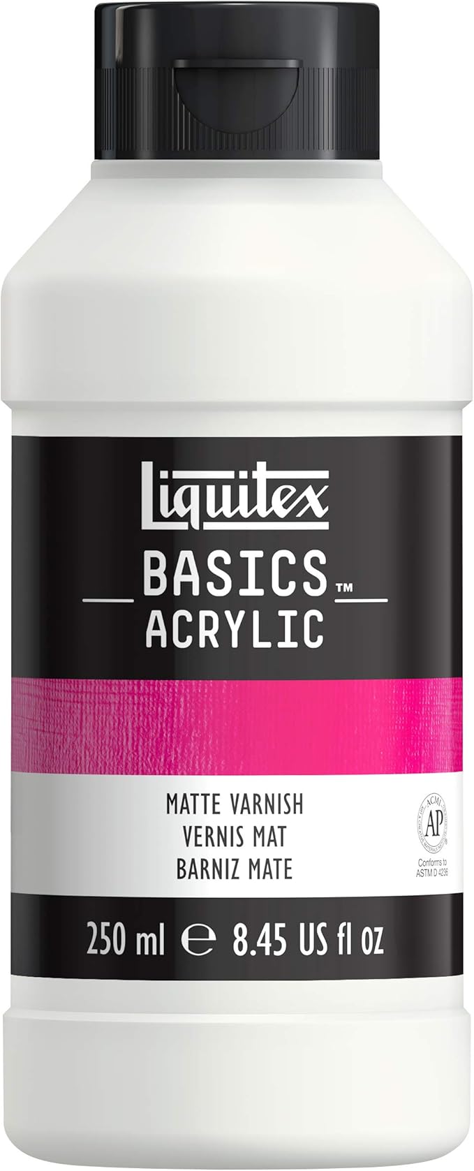 Liquitex BASICS Matte Varnish, 250ml, 8.4-oz