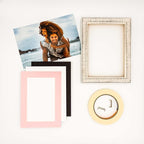 5x7 Mat for 8.5x11 Frame - Precut Mat Board Acid-Free Soft Pink 5x7 Photo Matte For a 8.5x11 Picture Frame, Premium Matboard for Family Photos, Show Kits, Art, Picture Framing, Pack of 100 Mats