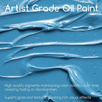 MEEDEN Artist Grade Oil Paint: Eggplant - 170ml/5.7oz Tube - Professional Art Paints for Canvas Painting