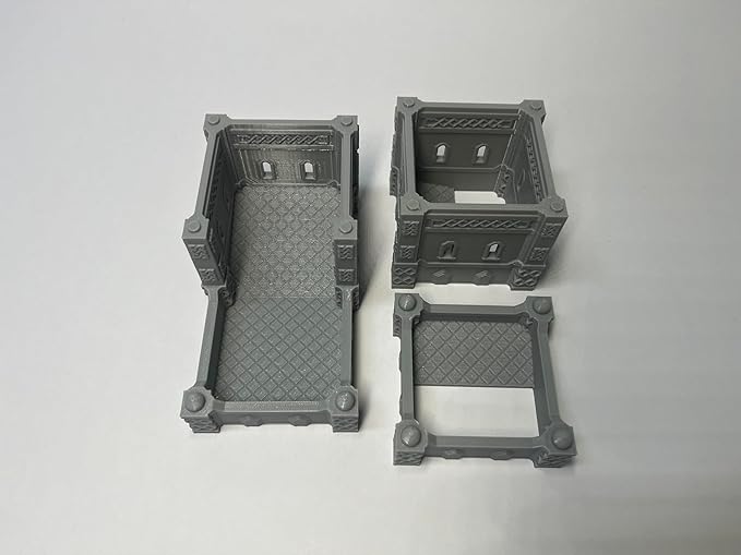 HAUTICO Dwarf Dice Tower Terrain Scenery for 20-28mm Miniatures Wargame, D&D Table Top Game Paintable