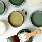 Dixie Belle Paint Company Chalk Finish Furniture Paint - Weeping Willow (4oz) - Matte Soft Green Chic Chalk Mineral DIY Furniture Paint