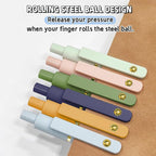 12 Pcs Gel Pens 0.5mm Quick Dry Black Ink Pens Fine Point Smooth Writing Pens, Cute Office and School Supplies Gifts for Women Teacher Students (12 Pcs Morandi and Vintage Gold)