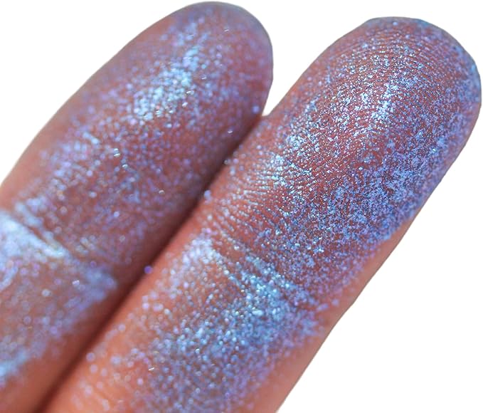 Premium Diamond Mica Powder Pigment- for Epoxy, Resin, Soap, Paint, Woodworking, Acrylic Pouring, Bath Bombs, Fishing Lures - DIY Arts and Crafts Additive (Diamond Violet-Blue)