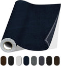 Fabric Repair Patches, 35X79 Inch Self-Adhesive Suede Patches Tape Durable, DIY Large Fabric Repair for Sofa, Couches, Furniture, Chair, Clothing （35X79 Inch, Dark Blue）