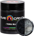 Eye Candy Pigments Premium Black Mica Powder - Yoru Black (25gr) - for Epoxy, Resin, Soap, Paint, Woodworking, Acrylic Pouring, Bath Bombs, Fishing Lures - DIY Arts and Crafts Additive