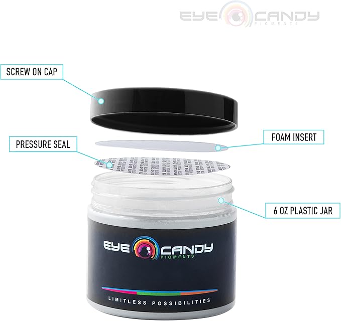 Eye Candy Pigments Premium Copper Mica Powder - Shinba Copper (50gr) - for Epoxy, Resin, Soap, Paint, Woodworking, Acrylic Pouring, Bath Bombs, Fishing Lures - DIY Arts and Crafts Additive
