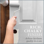 AMY HOWARD AT HOME Chalk-Based One Step Paint for Furniture, Cabinetry, Decor, Finish, and More | No Stripping, Sanding, or Priming | Ultra-Light Base | 16 Ounce | Luxe Gray