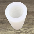 Grape Pillar Candle Molds Vintage Cylinder Thick Silicone Molds for Candle Making Soaps Resin Clay Home Decoration Crafts DIY