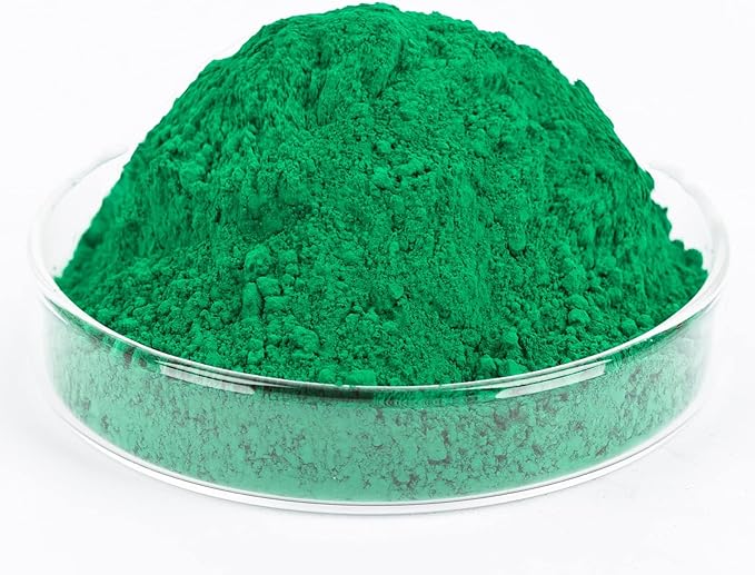 GOODTAKE 5 Pounds Bulk Concrete Pigment, Green Iron Oxide Pigment Powder, Concrete Cement Dye Color Powder for Pastel Tile Paint Cement Mortar Grout (Green, 5 Pounds)