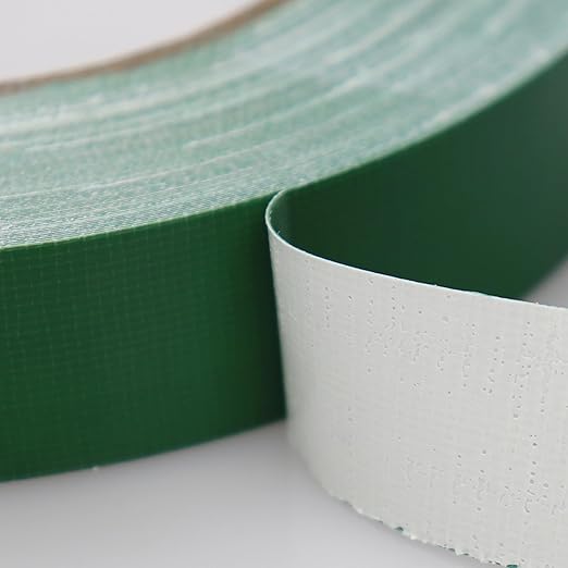 2 PCS Green Floral Tape, 0.78" Flower Stem Wrap Tapes, Waterproof Florist Tape - Multipurpose Adhesive Florist Tapes for Binding Fresh, Flower Bouquets and Floral Craft (98Ft/33Yd/Roll)