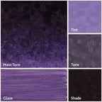 Tusc & Pine Artist Oil Paint - Ultramarine Violet, 40 ml, Non-Yellowing, Rich & Creamy Consistency, Maximum Pigment Load, Small Batch Milled Oil Paints Made in the USA for Professional Artists