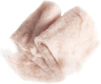 Desert Breeze Distributing Maori Wool Carded Batting, 100% Natural New Zealand Wool Made by DHG in Italy for Needle Felting, 3.5 OZ, 27 Micron, Color Shell Pink