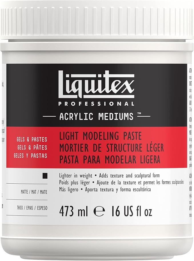 Liquitex Professional Light Modeling Paste. 473ml (16-oz)