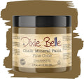Dixie Belle Paint Company Chalk Finish Furniture Paint - Pine Cone (16oz) - Matte Chocolate Brown Chic Chalk Mineral DIY Furniture Paint