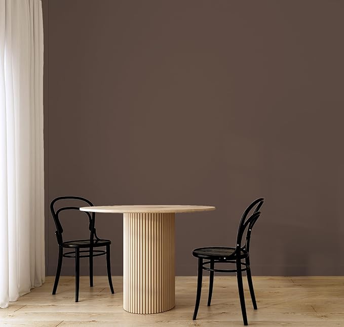 EVOLVE Paint & Primer: Environment-friendly, Low Sheen with One-coat Coverage for Interior & Exterior surfaces (Espresso, 5-Gallon)