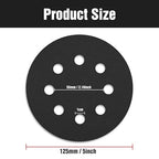 100 Pcs 5 inch Wet Dry Sanding Discs Grit 1500 Hook and Loop 8 Hole Silicon Carbide Orbital Sander Sandpaper