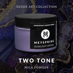 MEYSPRING Dusklight Crystal - Two Tone Violet Mica Powder for Epoxy Resin - Color Shifting Pigment - Purple Resin Dye - Skin-Safe and Cosmetic Grade