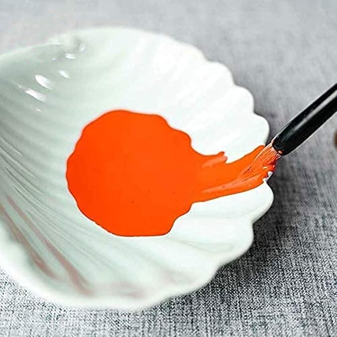 MEGREZ Yidege Colored Ink Liquid Sumi Ink for Calligraphy Practice and Chinese Brush Painting Drawing Writing Traditional Artworks, Red - 99ml (3.5 oz)