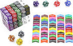 130PCS MTG Keyword Counters Tokens & MTG Life Counter Dice Set for Magic Card Accessories, Compatible with MTG CCG Card Gaming Accessories