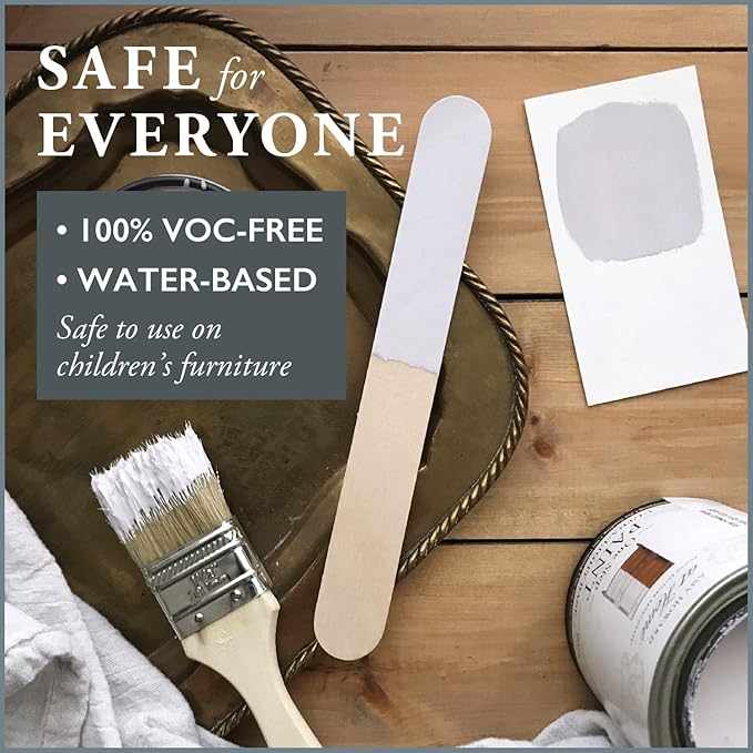 AMY HOWARD AT HOME Chalk-Based One Step Paint for Furniture, Cabinetry, Decor, Finish, and More | No Stripping, Sanding, or Priming | Ultra-Light Base | 16 Ounce | Chelsea Square