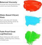 AUREUO Cadmium Yellow Medium Hue Acrylic Paint, 4 Fl Oz / 120ml Single Tube, Rich Pigment Art Craft Paints for Canvas, Rocks, Wood, Ceramic, Fabric