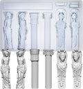 Art Mold for Polyclay Air Dry Clay Plaster, Decorative Column and Sculpture Statue
