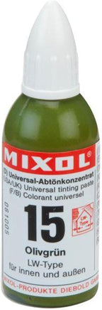 Mixol Universal Tints, Olive Green, #15, 20 Ml
