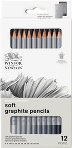 Winsor & Newton Studio Collection Artist Pencils, Graphite Pencils, Set of 12