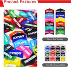 SIXPOINTS 60 Pieces MTG Keyword Counters -Set of Color Coded MTG Tokens & Box Set Compatible with Magic The Gathering, TCG, Card Games Accessories (MTG Keyword Counters)