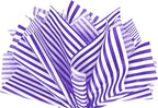 Flexicore Packaging Puple Pin Stripe Print Gift Wrap Tissue Paper Size: 15 Inch X 20 Inch | Count: 100 Sheets | Color: Purple Pin Stripe