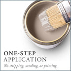 AMY HOWARD AT HOME Chalk-Based One Step Paint for Furniture, Cabinetry, Decor, Finish, and More | No Stripping, Sanding, or Priming | Medium Base | 16 Ounce | Java