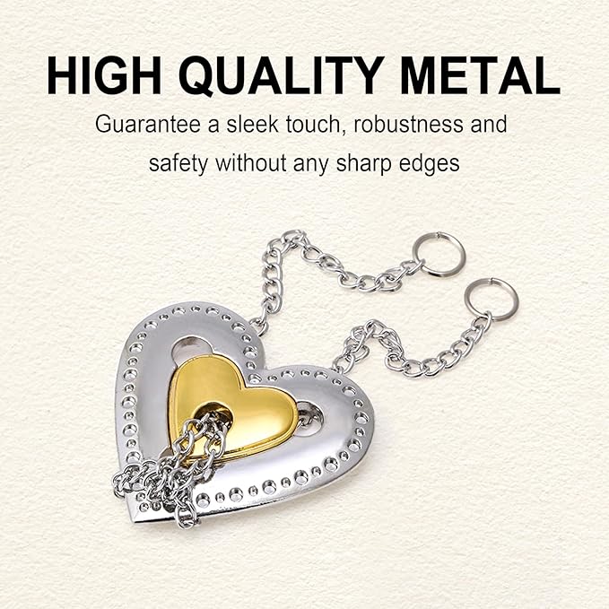 9pcs Metal Puzzle for Adult Disentanglement Puzzles Lock Puzzle Games Set Gift for Adults Teenagers