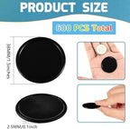 Coopay 1 1/2 Inches Plastic Poker Chips Learning Counters Disks Bingo Chip Counting Discs Markers for Math Practice and Poker Card Game Tokens, Teaching Rewards, 200 Pieces (Black)